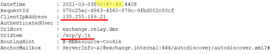 CVE-2021-26855 exploitation example